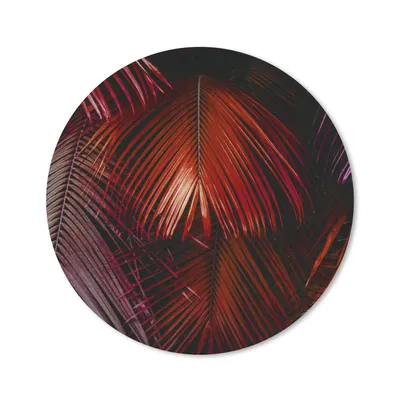 Produktbild von MuchoWow® Mauspad Mousepad Dschungel - Design - Farben - Blätter 20x20 cm - Mousepads - Maus Mat - Pad - Mausunterlage - Schreibtischmatte