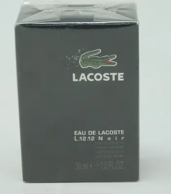 Produktbild von Lacoste NOIR L.12.12 pour homme / men 30 ml Eau de Toilette Spray