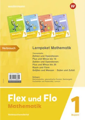 Image de Flex und Flo. Lernpaket Mathematik 1 Verbrauchsmaterial. Für Bayern