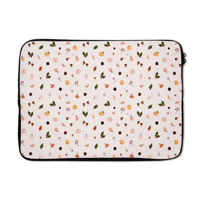 Produktbild von MuchoWow® Laptop Hülle 14 ZollWinter - Weihnachten - Mistelzweig Laptoptasche - Laptoptasche - Stoßsicher - Schutzhaube