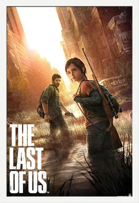 Produktbild von Last of Us, The - Poster - PlayStation + Wechselrahmen, Shinsuke® Maxi MDF weiss, Acryl-Scheibe