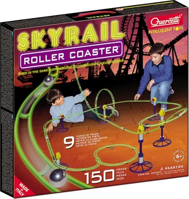 Produktbild von Quercetti Murmelbahn Rollercoaster Mini Rail - Lernspielzeug