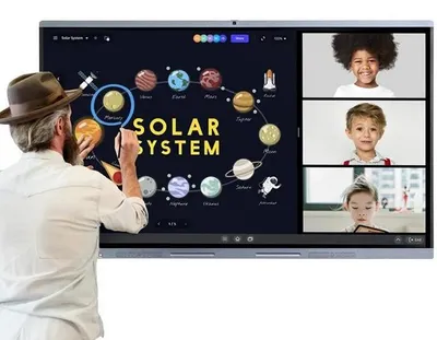 Obrázok produktu pre Digitálna tabuľa - interaktívne riešenie s dotykovou obrazovkou na stretnutia a vzdelávanie
