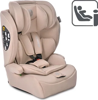 Produktbild von Lorelli Adventure Kindersitz – Seitenaufprallschutz, verstellbare Kopfstütze, waschbarer Bezug, komfortabel für Alltag & Reise