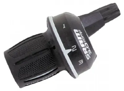 Produktbild von SRAM 00.0000.200.657 Drehgriffschalter 3.0 Comp 3-Gang Micro 1:1 - 200.657, schwarz