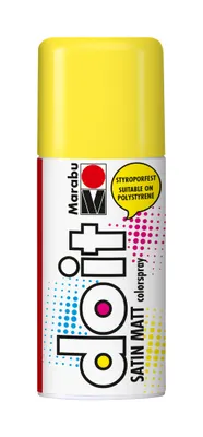 Immagine prodotto di Vernice spray Marabu do it SATIN MATT, giallo sole