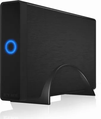 Zdjęcie produktu dla ICY BOX IB-377U3 Obudowa HDD Czarny 3.5"