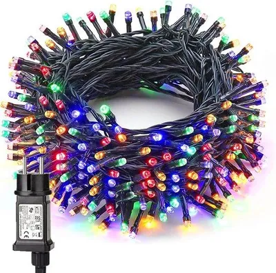 Produktbild von LED-Lichterketten 20m 200 LEDs - 8 Modi & Wasserfest - Garten & Veranstaltungsdeko