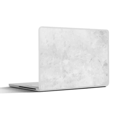 Produktbild von MuchoWow® Laptop Aufkleber Sticker Cover Marmor - Textur - Grau - Marmoroptik 36.5x27.5 cm - Laptop-Sticker