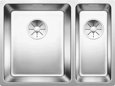 Obrázek produktu pro BLANCO ANDANO 340/180-U, Skříňka s dřezem, Nerezová ocel, Nerezová ocel, Pravý, 60 cm, Německo