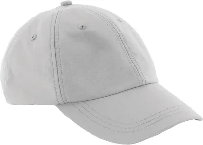 Produktbild von Beechfield Uni Wasserbeständig 6 Panel Baseball Kappe  (2 Stück/Packung) BC4219 (Einheitsgröße) (Hellgrau)
