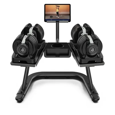 BowFlex DB52 Hantelpaar + Ablagetisch