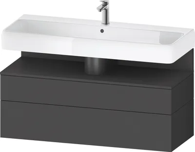 Produktbild von DURAVIT QA4396049490010 QTG WTU WH Ek. 1190x470x590 Gt Mt. H