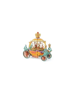 Produktbild von 3D-Puzzle Spieluhr, Kürbiskutsche, Holz, 165 Teile