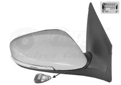 Produktbild von VAN WEZEL 8244818 Außenspiegel Seitenspiegel Rechts für HYUNDAI i30 (GD) Konvex Beheizt