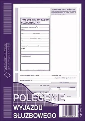 Produktbild von Dienstreiseauftrag A5 505-3
