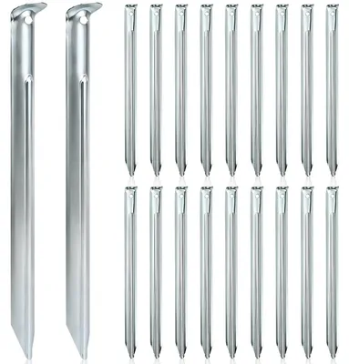 Imagen del producto de 20 perfiles en V - Acero galvanizado, 30 cm