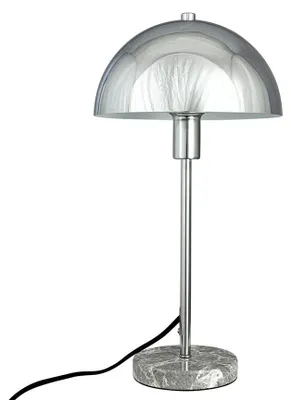 Produktbild von Tischlampe, Tischleuchte, Nachttischlampe, Schreibtischlampe, LED Leselampe, Stockholm D20 Chrom