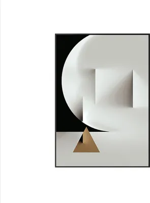 Produktbild von TPFLiving Kunstdruck LW-73 (OHNE RAHMEN) Poster - Leinwand - Wandbild - Hochauflösender Giclée-Druck, langlebig und hochwertig - Nordic Art - Abstrakte Motive - Bilder Wohnzimmer -  - Größe: 60x80cm