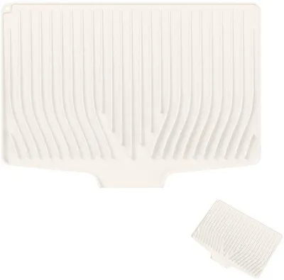 Produktbild von Unyqoos® Große Silikon-Abtropfmatte für Geschirr – 100% lebensmittelsicher, rutschfest, hitzebeständig bis 230 °C, spülmaschinenfest, multifunktional