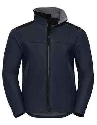 Produktbild von Workwear Soft Shell Jacket / Arbeitsjacke - Farbe: French Navy - Größe: 4XL