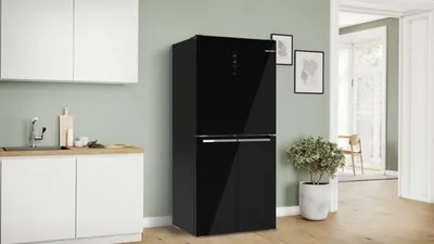 Produktbild von Bosch KMC85LBEA Serie 4, French Door Kühlschrank, 189,5 x 85,5 cm, 324 L Kühlen & 223 L Gefrieren