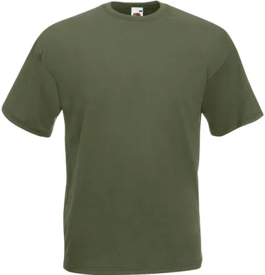 Produktbild von Fruit of the Loom 61-036-0 | Valueweight Herren T-Shirt - Farbe: Classic Olive - Größe: XL