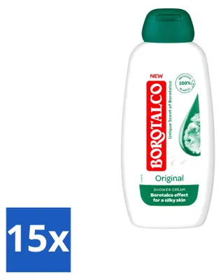 Produktbild von 15 x Borotalco Original Douchegel - 250 ml - Vorteilspackung - 15 Stücke