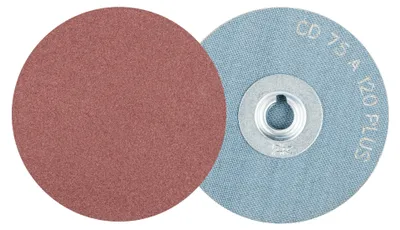 Produktbild von PFERD 42755712, Tellerschleifer, Universal, Korund, 9000 RPM, Rund, 7,5 cm