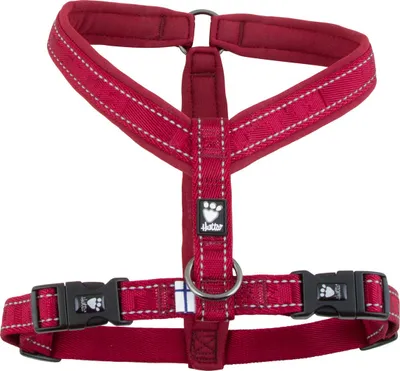 Produktbild von Hurtta Casual Y-Geschirr weinrot, Größe: 45 cm