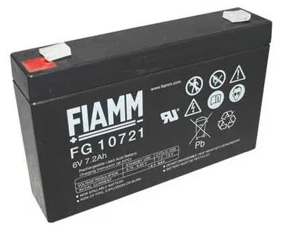 Produktbild von FIAMM Bleiakku FG10721 - 6V 7,2Ah