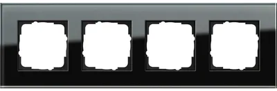 Obrázek produktu pro GIRA Esprit Glas, Černá, Bezšroubový, 95 mm, 308 mm, 9,85 mm, 1 kusů