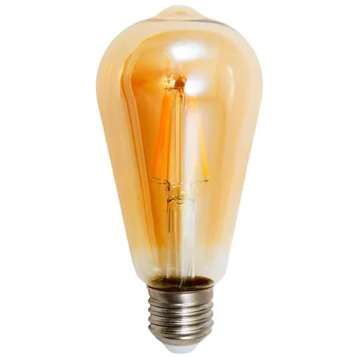 Produktbild von LED žárovka McShine ''Retro'' E27, 4W, 400lm, teplá bílá, zlaté sklo