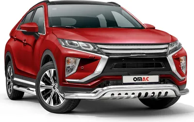 Produktbild von Frontbügelschutz Frontschutz für Mitsubishi Eclipse Cross 2017-2022 ABE Silber
