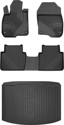 Produktbild von SET 77 Gummi-Fußmatten und Matte Honda CR-V 5 2016-2023 d