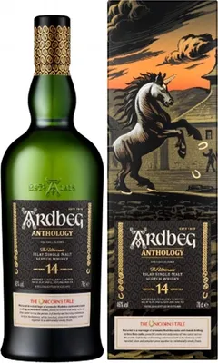 Produktbild von Ardbeg Anthology 14 Years The Unicorn's Tale + Box 700ml 46% Vol.