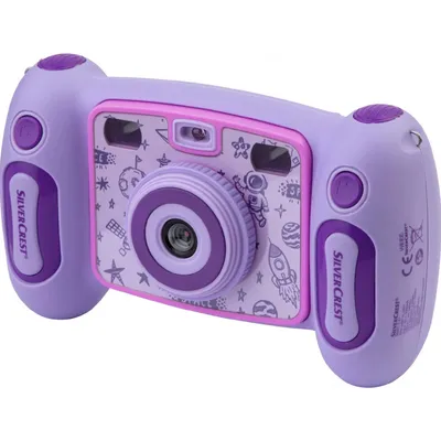 Produktbild von SILVERCREST® Multifunktions Kids Cam SMKC 5 A1, Kinder Fotokamera Lila