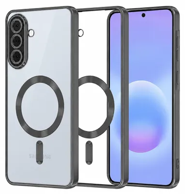 Zdjęcie produktu dla Techsuit - Luxury Crystal MagSafe etui do Samsung Galaxy A57 5G - czarne