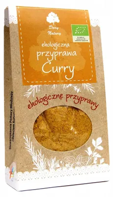 Dary Natury Ekologiczna przyprawa curry 60g naturalna do potraw