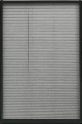 Obrázok produktu pre Plisovaná okenná sieťka proti hmyzu, hliník, antracit 80x160 cm