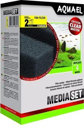 Image de Eponge filtre AQUAEL Fan 1 Plus 2 pièces