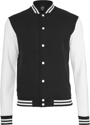 Produktbild von Urban Classics Collegejacke Herren 2-Tone College schwarz/weiß L