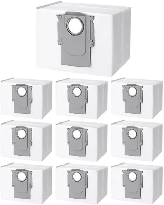 Produktbild von Staubsaugerbeutel für Roborock S8 Pro/S8 Plus/S7 Pro Ultra/S7 MaxV Ultra/Q7 Max/Q5 Plus – Staubbeutel für Absaugstation [10er-Pack] Phonillico®