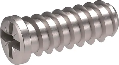 Produktbild von ITALIANA FERRAMENTA Befestigungsschraube - Euroschraube 6 x 10.5 mm, VPE 100 ST