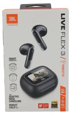 Produktbild von JBL Live Flex 3 OE Headphones True Adaptive Noise Cancelling black