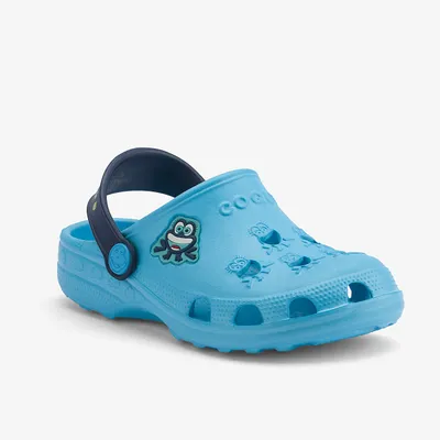 Produktbild von COQUI Clogs Kleiner Frosch Blau Blau