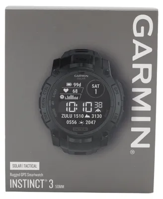Obrázek produktu pro Garmin Instinct , 3,05 cm (1.2"), AMOLED, Dotyková obrazovka, 4 GB, GPS, 53 g