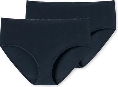 Produktbild von Schiesser Damen   2PACK Midi L  dunkelblau Pack (Mehrfach)