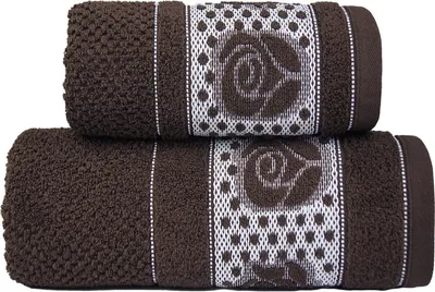 Zdjęcie produktu dla Ręcznik, puszysty ręcznik bawełniany Dotti 70x130 Brązowy
