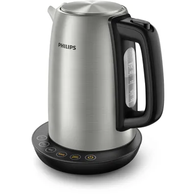 Obrázok produktu pre Philips Avance Collection HD9359/90, 1,7 L, 2200 W, Kov, Indikátor úrovne vody, Zabezpečenie proti prehriatiu, Funkcia uchovania teploty